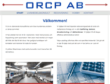 Tablet Screenshot of orcp.se